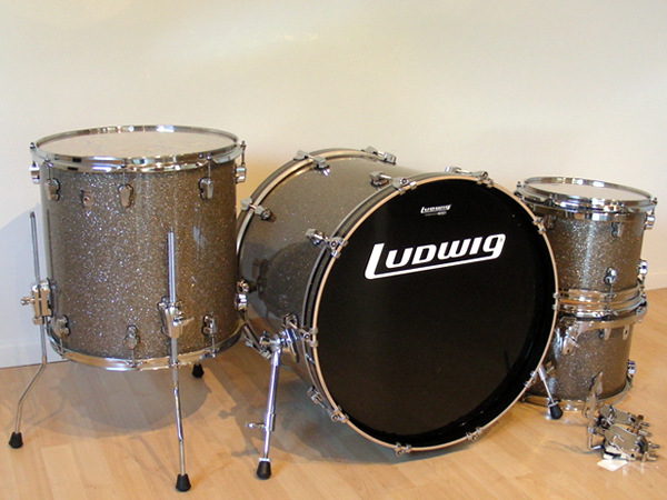 Ludwig USA Keystone 5 Piece drum set BRAND NEW